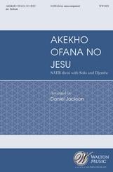 Akekho Ofana No Jesu SATB choral sheet music cover Thumbnail